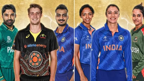 Nominated ICC 'Player of the Month' award in the women and men's categories for September