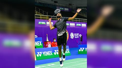 Ace Indian shuttler HS Prannoy