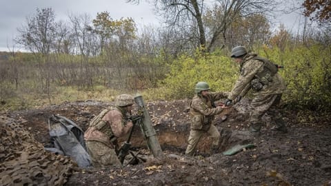 Ukrainian soldiers