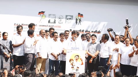 'Hindi Theriyadhu Poda' is our slogan: Udhay lashes at the Centre