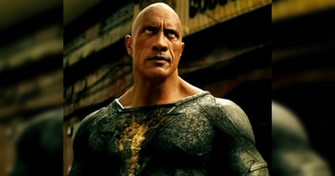 A scene from ?Black Adam?