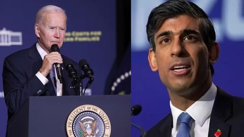Joe Biden; Rishi Sunak