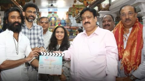 The film launched on Monday will be shot and released simultaneously in Telugu, Tamil, and Hindi