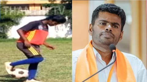 Priya, State BJP chief K Annamalai