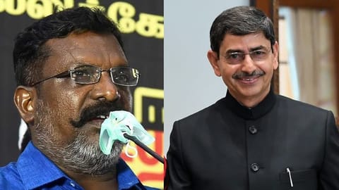 VCK Chief Thol Thirumavalavan; TN Governor RN Ravi