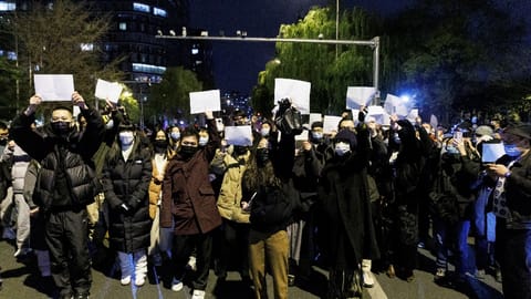 The 'Blank Sheet' protestors