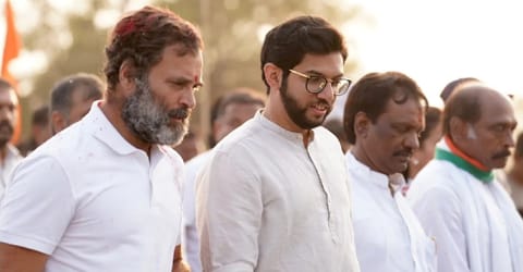 Rahul Gandhi ; Aditya Thackreay