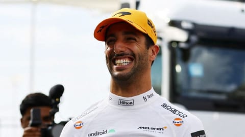 McLaren's Daniel Ricciardo ahead of the race