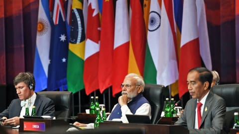 Prime Minister Narendra Modi at G20 Summit in Bali