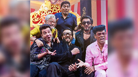 Ranveer Singh; Rohit Shetty; team cirkus