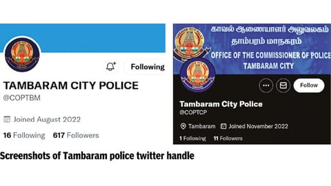 Public wants Tambaram cops, corpn active on social media