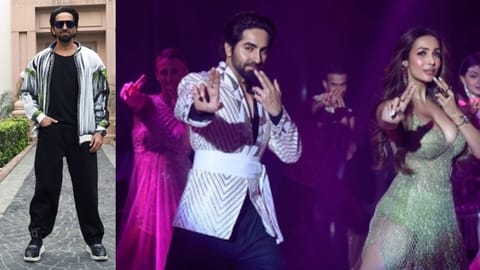 Ayushmann Khurana; Ayushmann with Malaika Arora