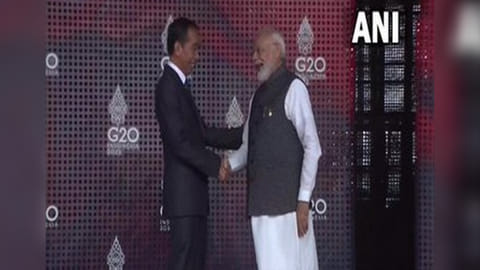 PM Narendra Modi with Indonesia President Joko Widodo