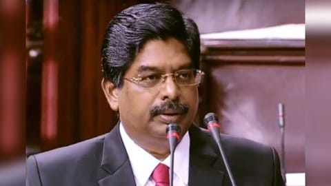 DMK Rajya Sabha MP P Wilson