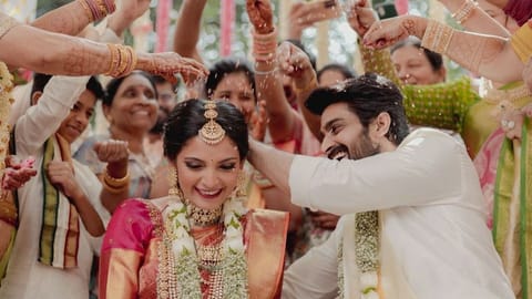 Naga Shaurya with Anusha Shetty