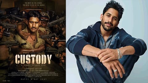 1st look from 'Custody'; Naga Chaitanya