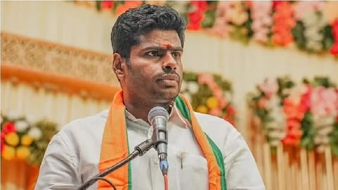 State BJP leader K Annamalai