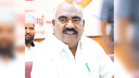 Minister for Minorities Welfare and Non Resident Tamils Welfare Gingee KS Masthan