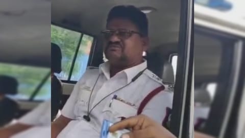 Screengrab from the video