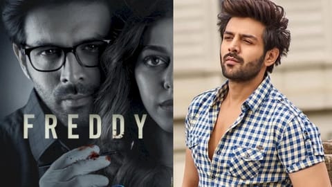 Poster of 'Freddy'; Kartik Aaryan