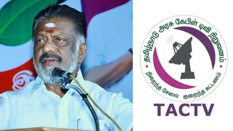 (L)  O Panneerselvam, Tamil Nadu Arasu Cable TV Corporation