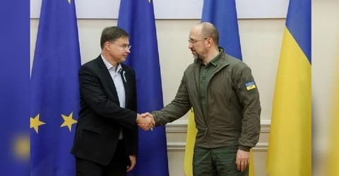 Ukrainian Prime Minister Denys Shmyhal