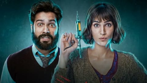 Varun Dhawan and Kriti Sanon in 'Bhediya'