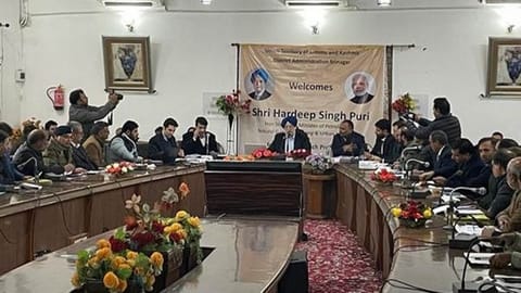 Union Minister Hardeep S Puri