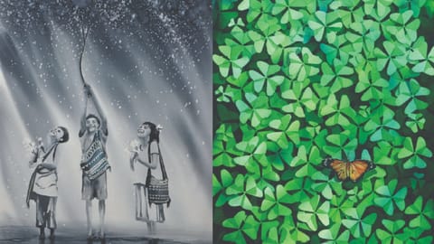 Paintings by Shyam Karri