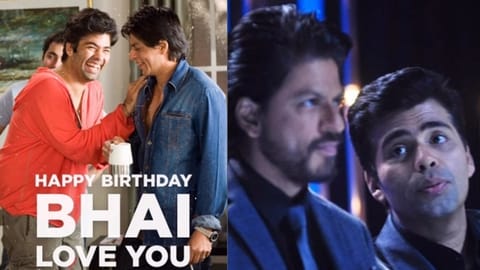 Shah Rukh with Karan