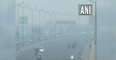 Visuals from the national capital this morning