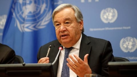 UN Secretary General Antonio