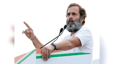 Congress leader Rahul Gandhi