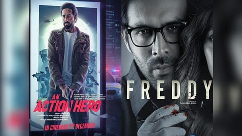 An Action Hero, Freddy Poster
