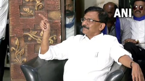Shiv Sena ledaer Sanjay Raut