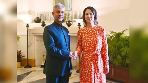External Affairs Minister S Jaishankar meets German Foreign Minister Annalena Baerbock