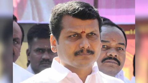 Electricity minister Senthil Balaji