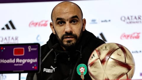 Morocco Coach Regragui
