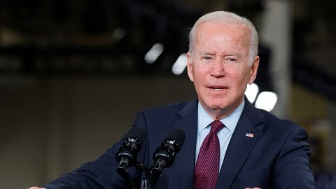 US President Joe Biden