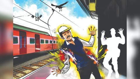Sources had said some work was under way on the tracks when the incident happened.