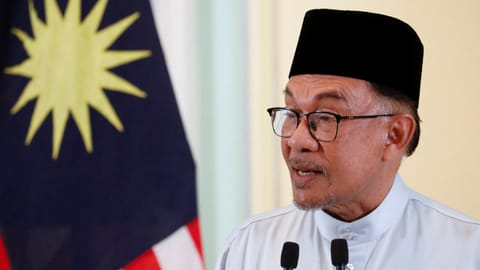 Malaysia's new Prime Minister Anwar Ibrahim