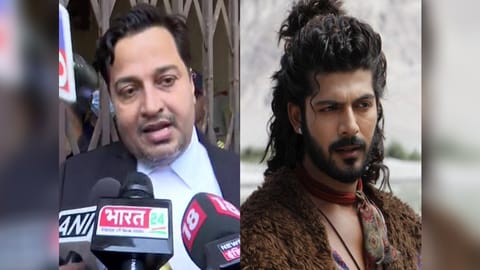 Sheezan Khan and his lawyer