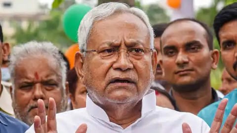 Bihar Chief Minister Nitish Kumar