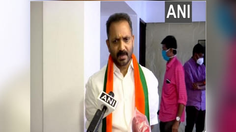 Kerala BJP state president K Surendran