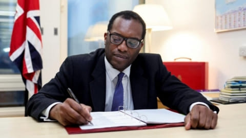 Former UK Chancellor Kwasi Kwarteng