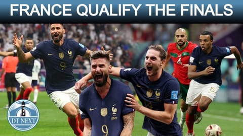 France qualify the finals