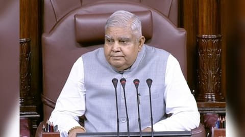 Chairman of Rajya Sabha Jagdeep Dhankhar