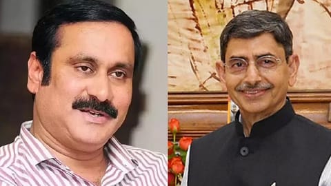 Anbumani Ramadoss; R N Ravi