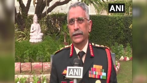 Former Chief of Army Staff General MM Naravane
