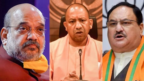 Amit Shah; J P Nadda and Yogi Adityanath